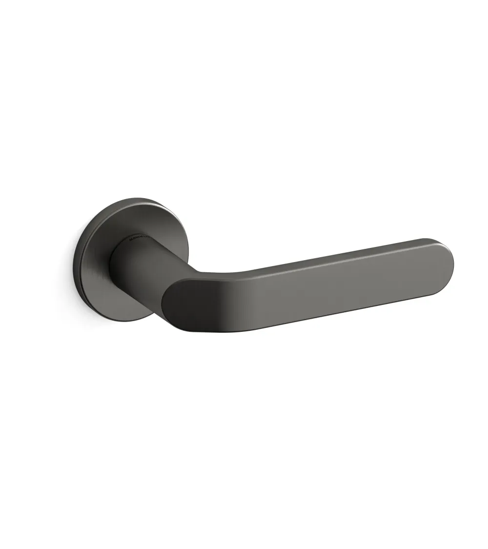 Graphite Mandelli Callas door handle design handle