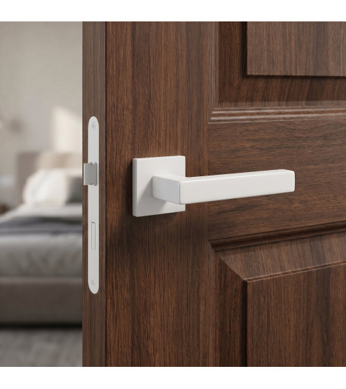 White STELLA Q Line door handle