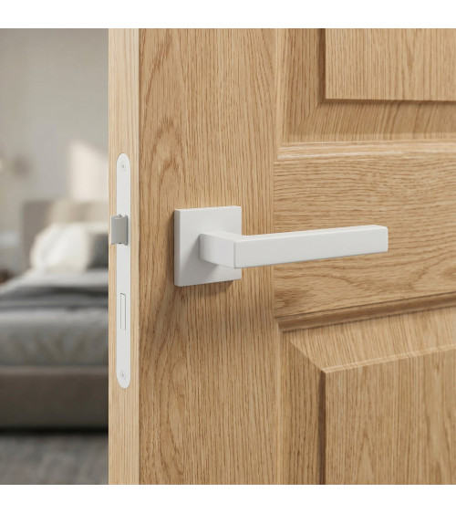 White STELLA Q Line door handle