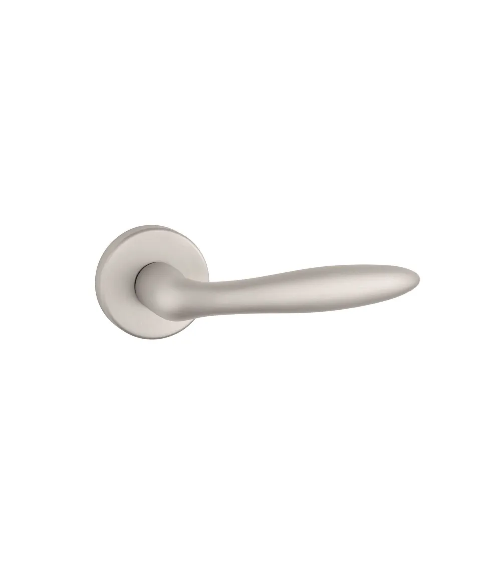 Brushed nickel TUPAI 1908 door handle design hardware