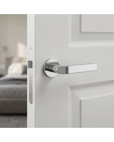 Mandelli Callas Polished Chrome Door Handles