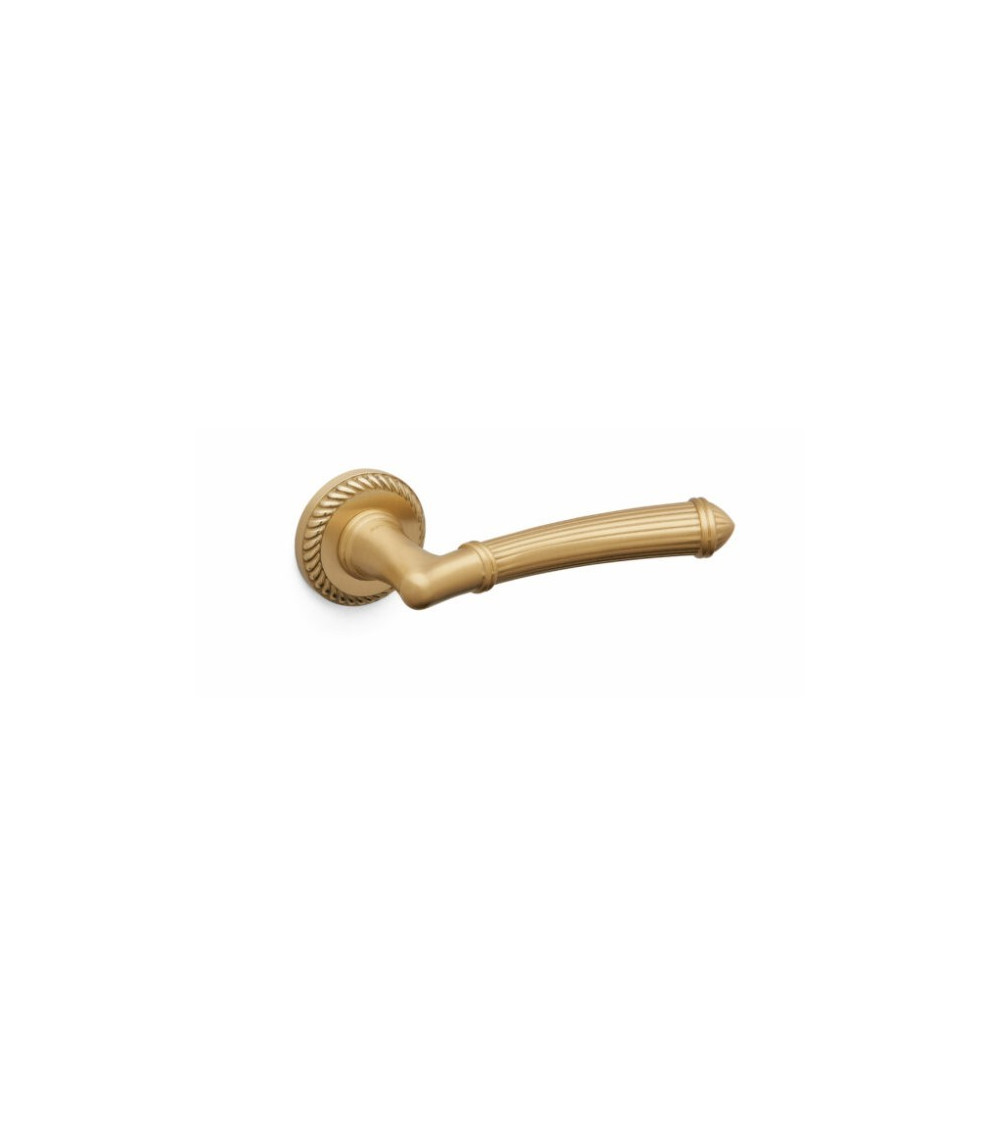 Matt gold Mandelli Aurora door handle design handle