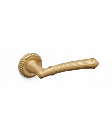 Matt gold Mandelli Aurora door handle design handle