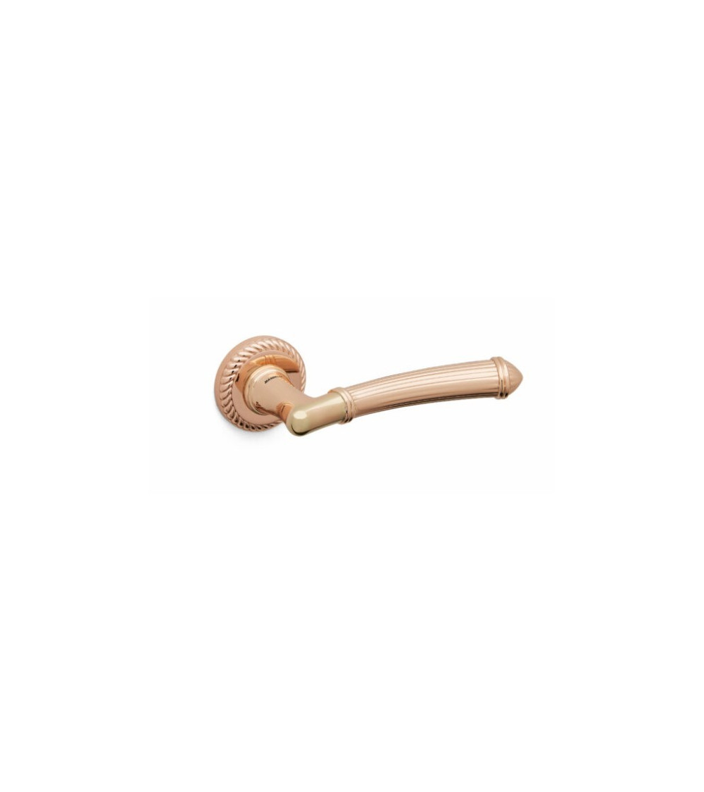 Rose gold Mandelli Aurora door handle design handle