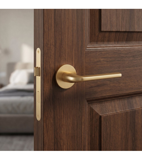 OLEANDRO matt door handle designer ironmongery