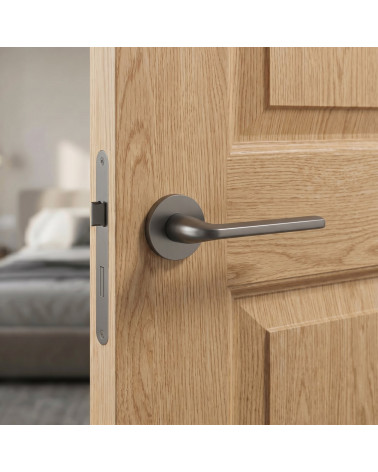 OLEANDRO graphite door handles