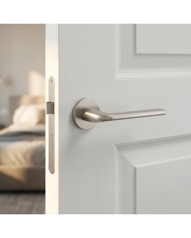 Satin nickel OLEANDRO door handles