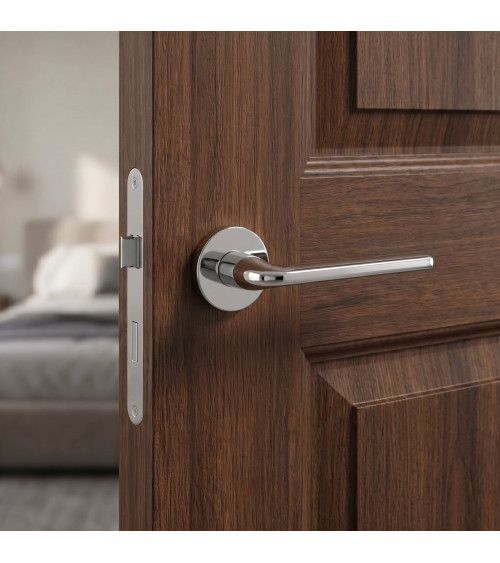 OLEANDRO polished chrome door handle designer handle