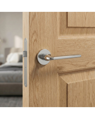 High Quality Round Plate Door Handle - OLEANDRO Model