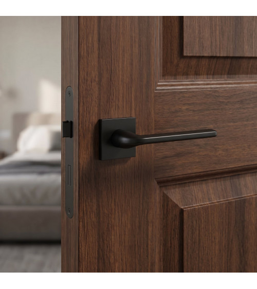 Black Scandi Slim door handle design handle