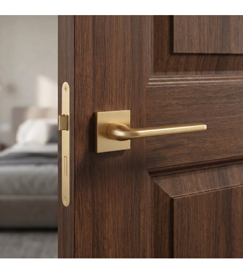 Classic Scandi slim door handle designer ironmongery