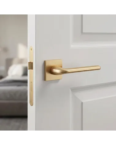 Scandi Slim Square Plate Door Handles