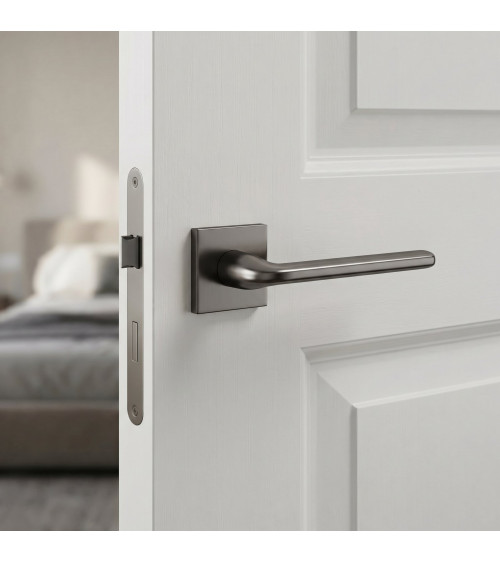 Graphite Scandi Slim door handle design handle