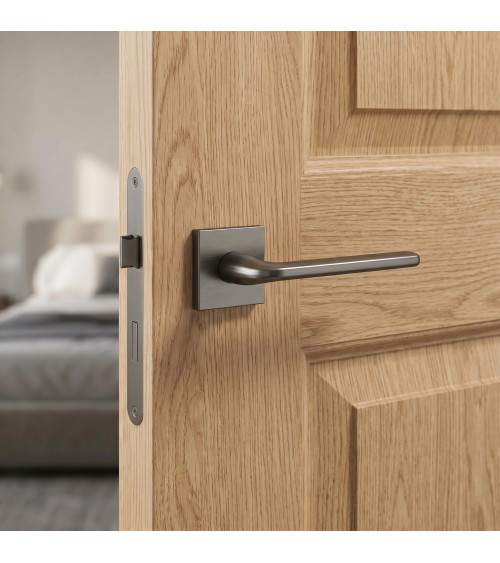 Graphite Scandi Slim door handle design handle