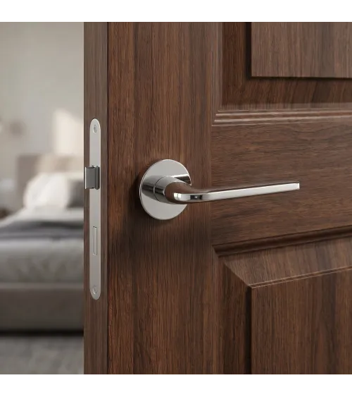 Scandi zamak door handle design hardware
