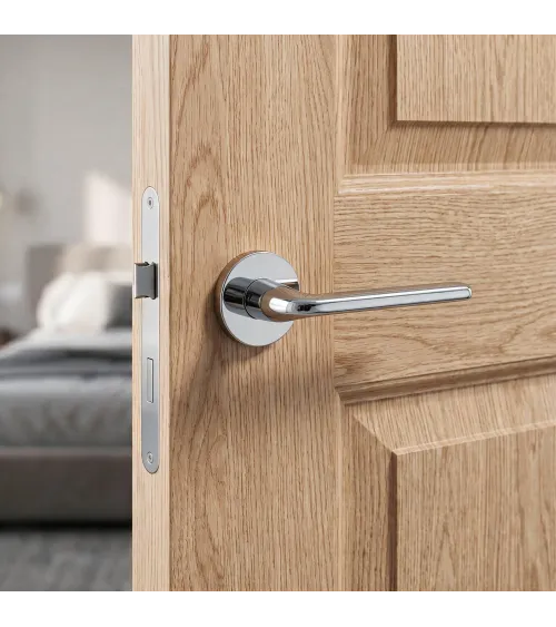 Scandi zamak door handle design hardware