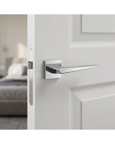 Blade Satin Chrome Door Handles