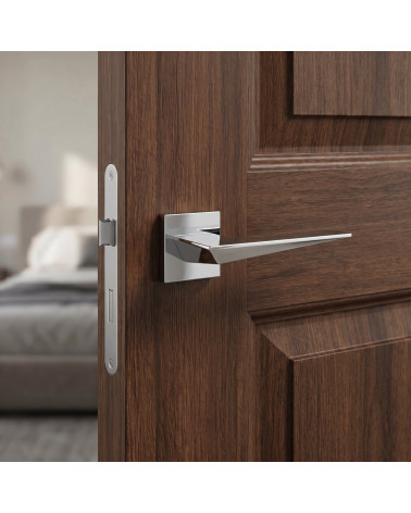 Blade Satin Chrome Door Handles