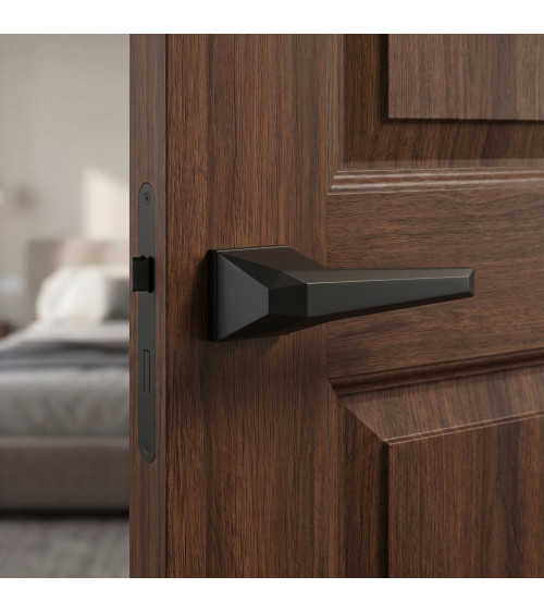 Futuristic door handle Prism designer hardware