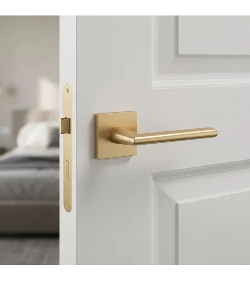 PRIMULA door handle matt gold design handle
