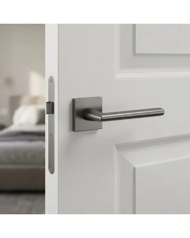 PRIMULA Square Graphite Door Handles