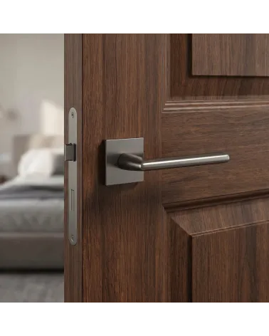 PRIMULA Square Graphite Door Handles