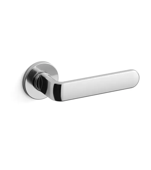 Mandelli PP33 polished chrome door handle design handle