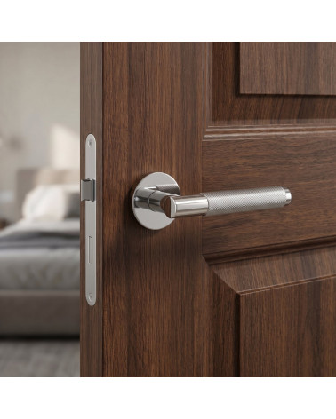 Bright Chrome Sparkling and Refined Door Handle - MOLINIA