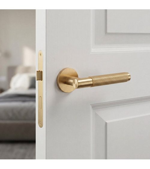 MOLINIA matt gold door handle designer handle