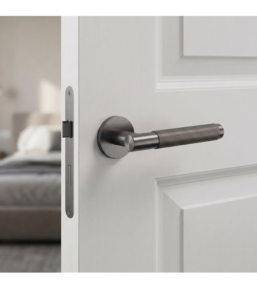 MOLINIA anthracite door handle design hardware