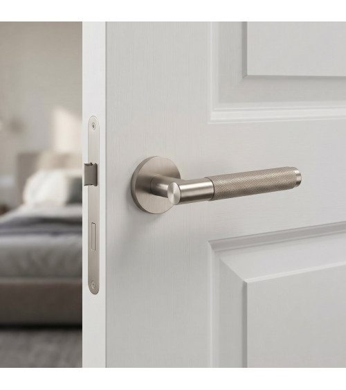 MOLINIA satin nickel door handle design hardware
