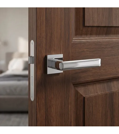 STELLA square plate door handle designer hardware colour 2