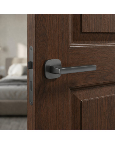 PEA Graphite Door Handles