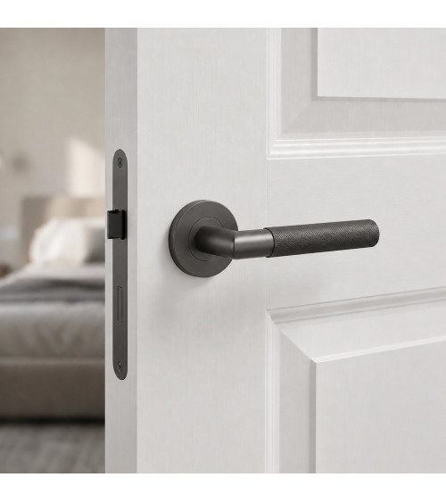 OVAL 1742 anthracite door handle designer handle