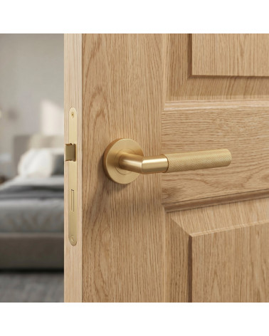 Stainless Steel Door Handle - Sterk Oval 1742 Model