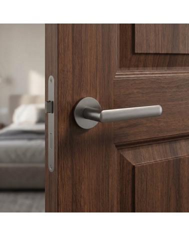 FRAGOLA graphite door handles