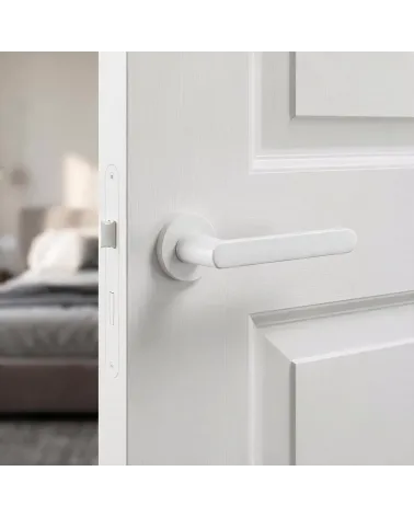 White door handles Nesh