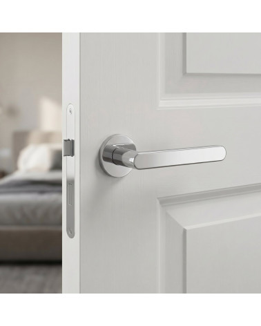 Nesh polished chrome door handles
