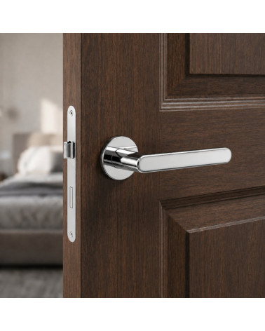 Nesh polished chrome door handles
