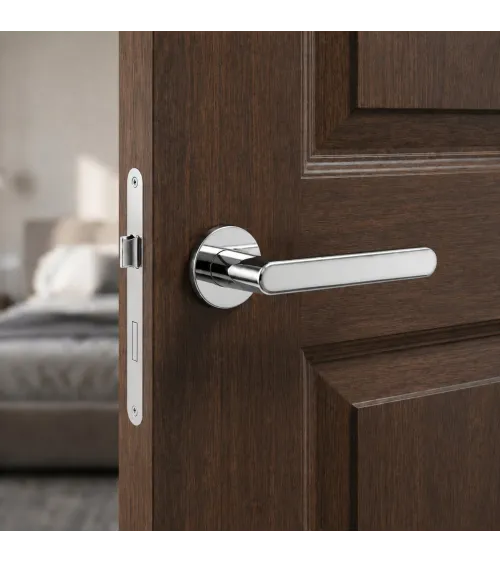 Nesh zamak door handle designer ironmongery colour 1