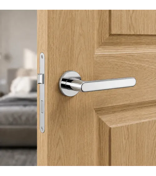 Nesh zamak door handle designer ironmongery colour 1