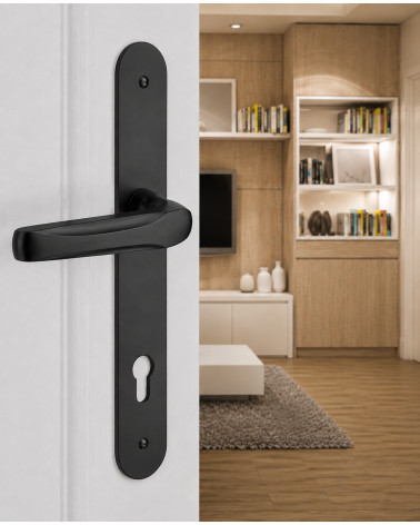 Manillas para puertas modern brass plate handle - MADE IN FRANCE