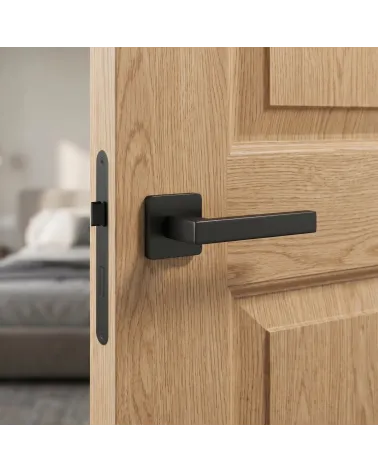 Black door handles KVADRAT 1760