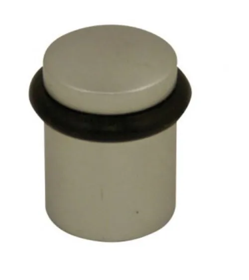 Matt nickel zamak door stop to screw - model 822 - designer handle