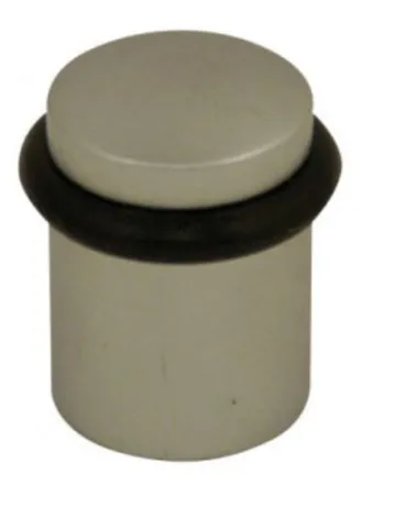 Matt nickel zamak door stop to screw - model 822 - designer handle