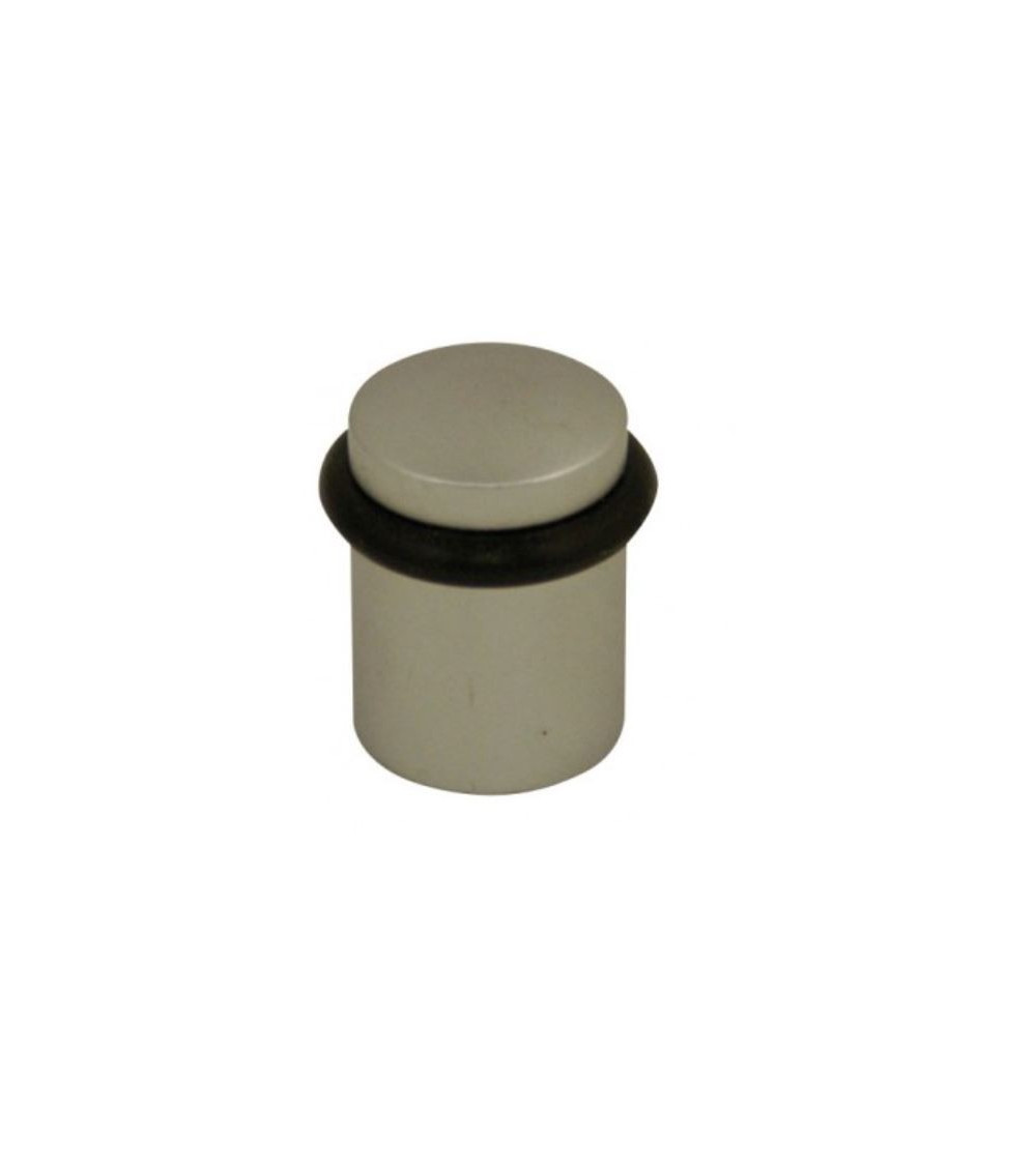 Matt chrome zamak screw-on door stop - model 822 - design handle