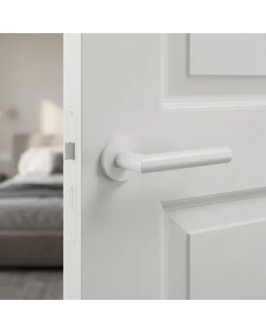 OVAL 1750 White Door Handles