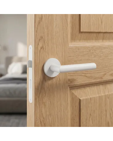 OVAL 1750 White Door Handles