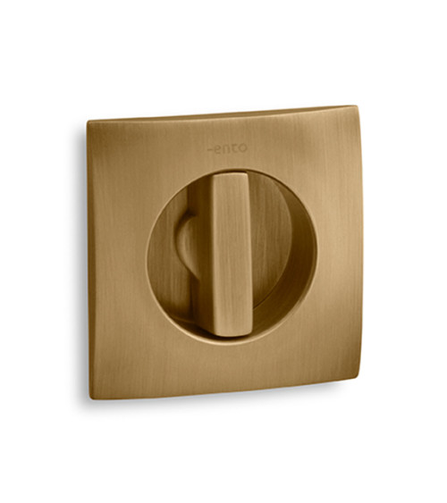 Twin Recessed Handle Kit for Sliding Door with Lock