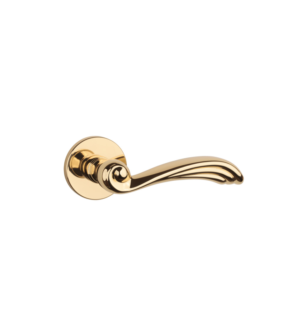 CLIVIA Polished Gold Door Handle